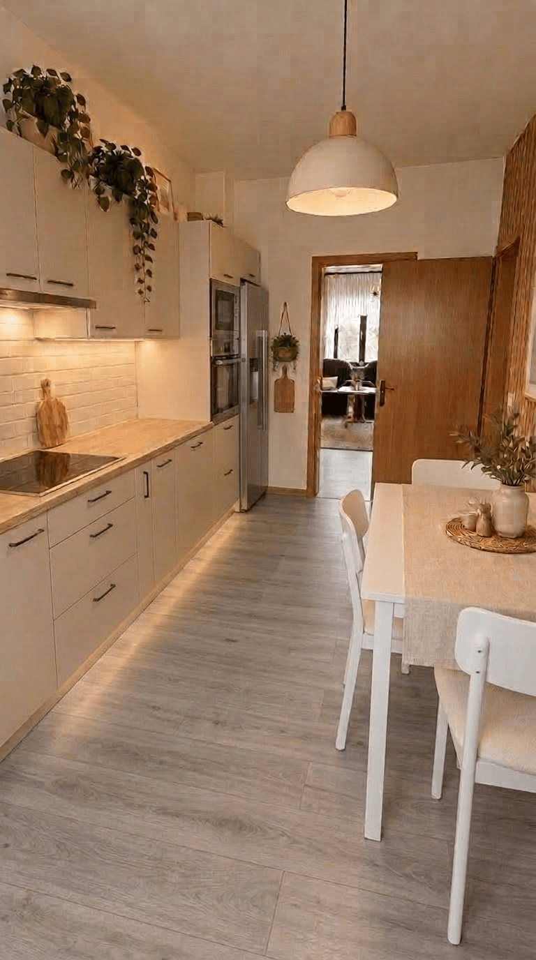 Interior design in Scandinavian style — Kitchen by GenRoom AI