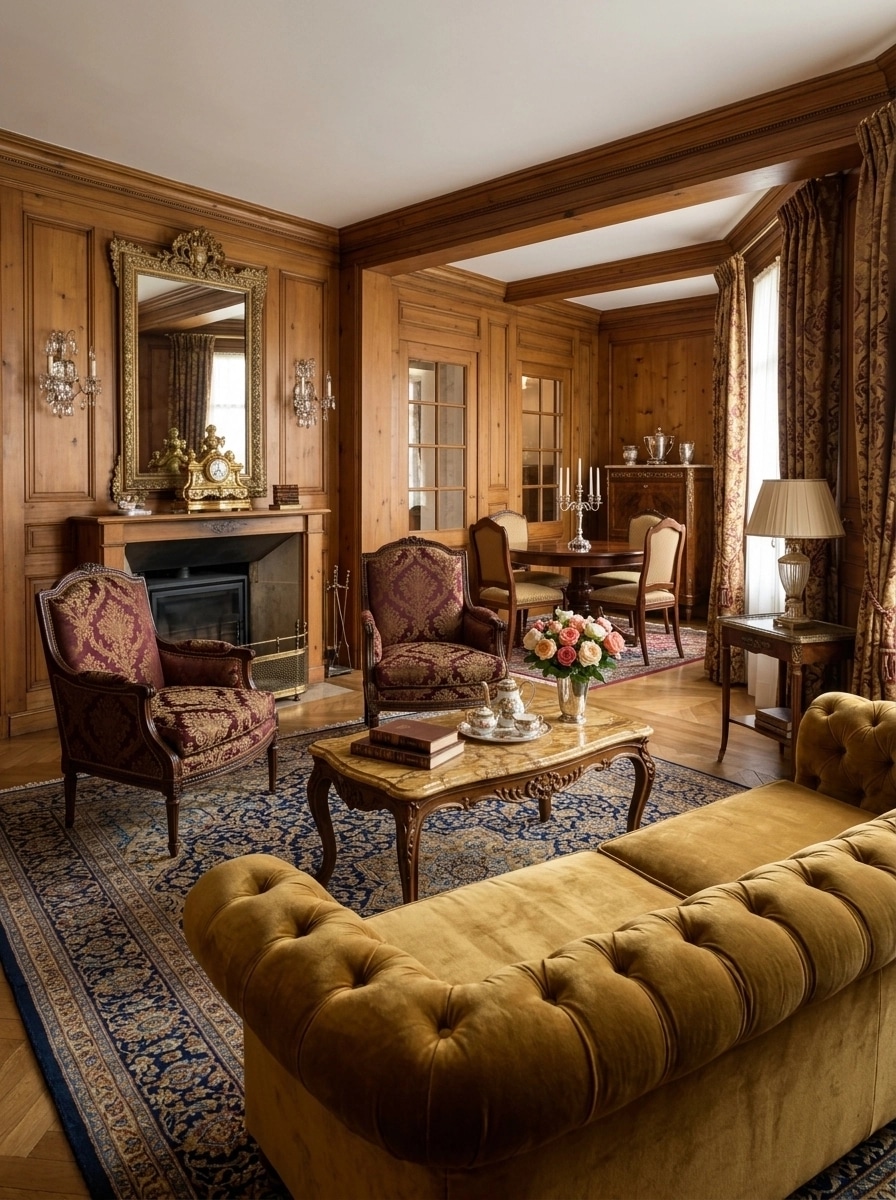Interior design in Classic style — Living Room by GenRoom AI