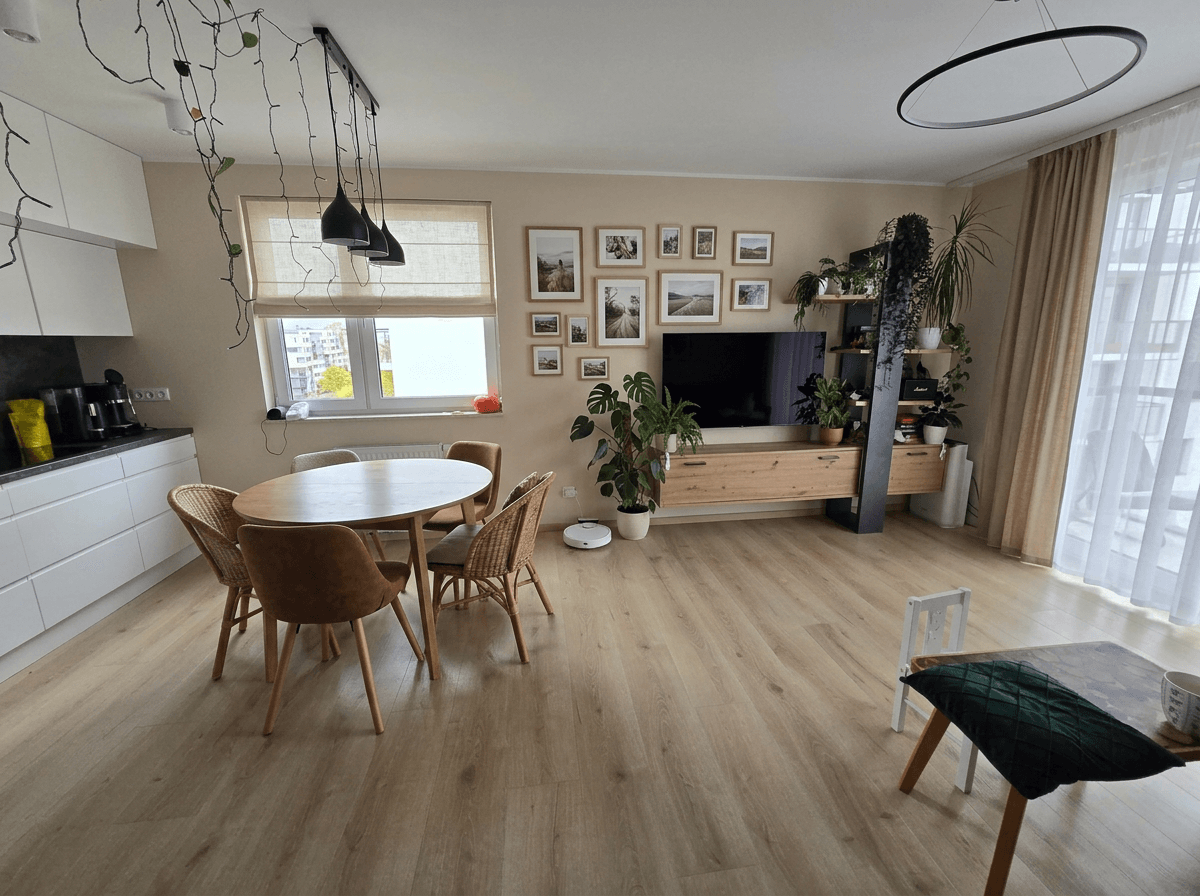 Interior design in Bohemian style — Living Room by GenRoom AI