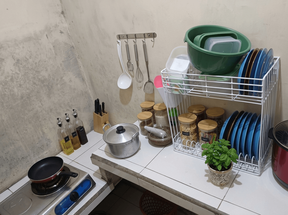 Kitchen interior in no_style style — photo by GenRoom AI