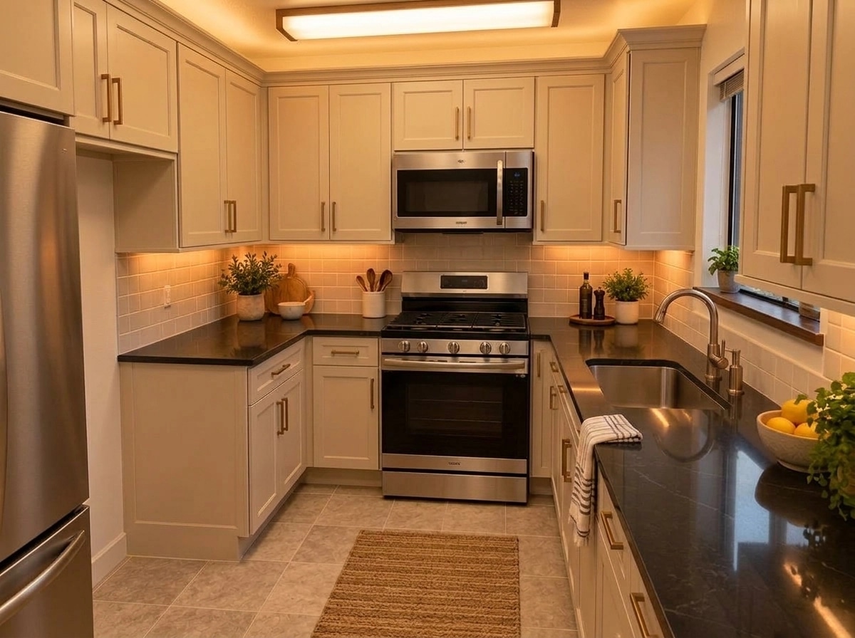 Kitchen interior in no_style style — photo by GenRoom AI