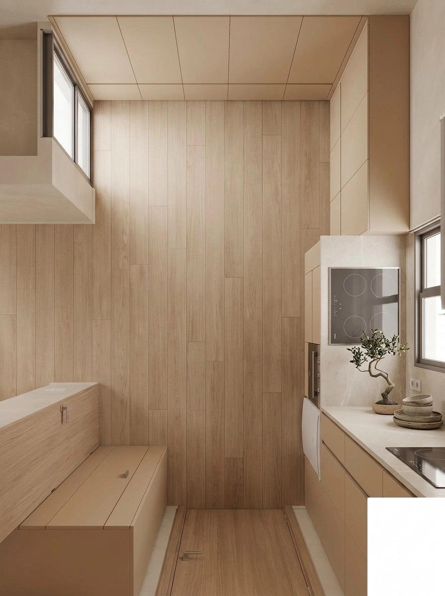 Minimalism Living Room design — interior photo by GenRoom AI