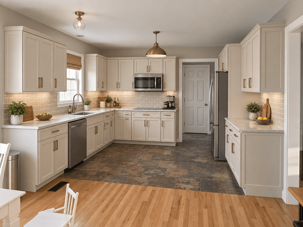 Kitchen interior in no_style style — photo by GenRoom AI