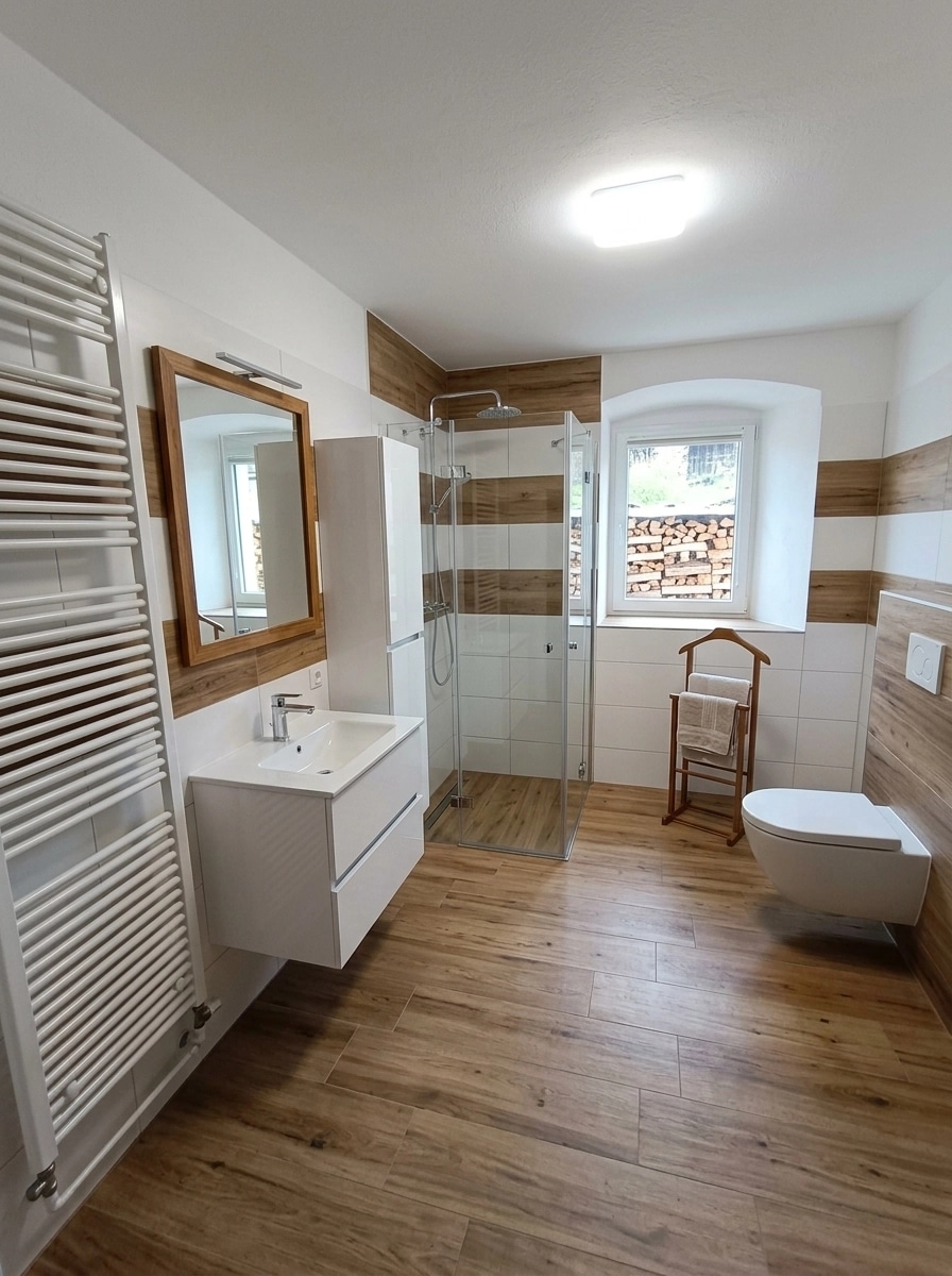 Bathroom interior in no_style style — photo by GenRoom AI
