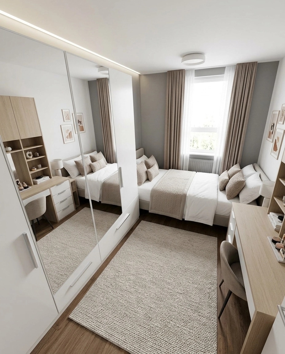 Interior design in Contemporary style — Bedroom by GenRoom AI