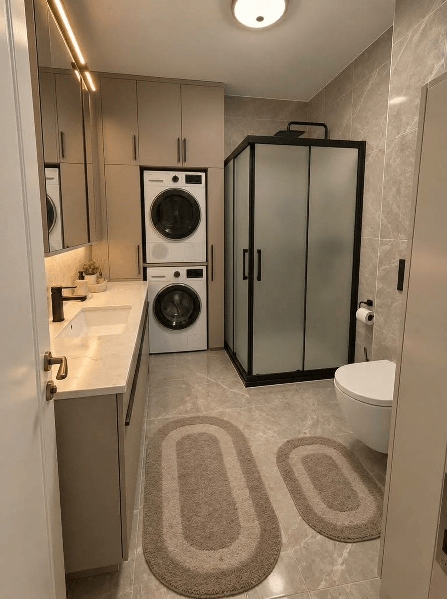 Bathroom interior in no_style style — photo by GenRoom AI