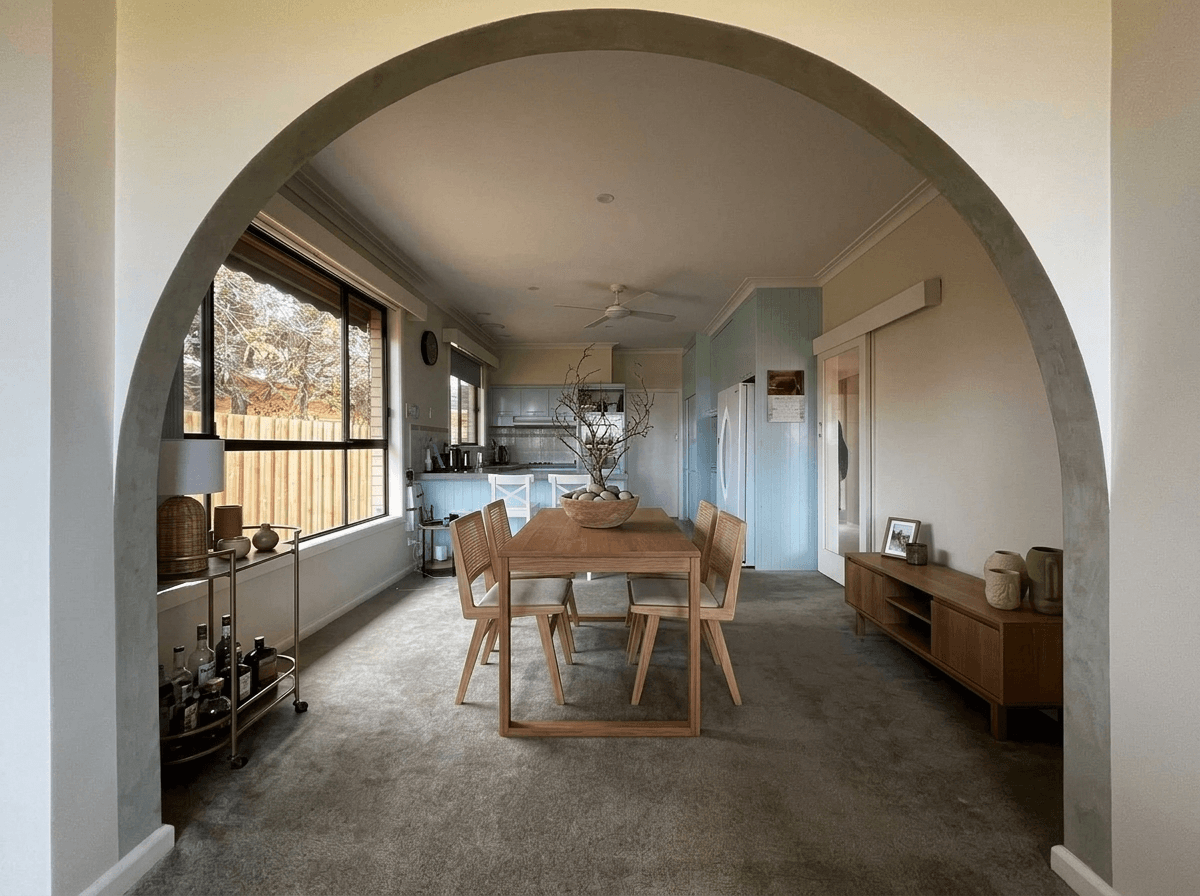 Kitchen interior in no_style style — photo by GenRoom AI