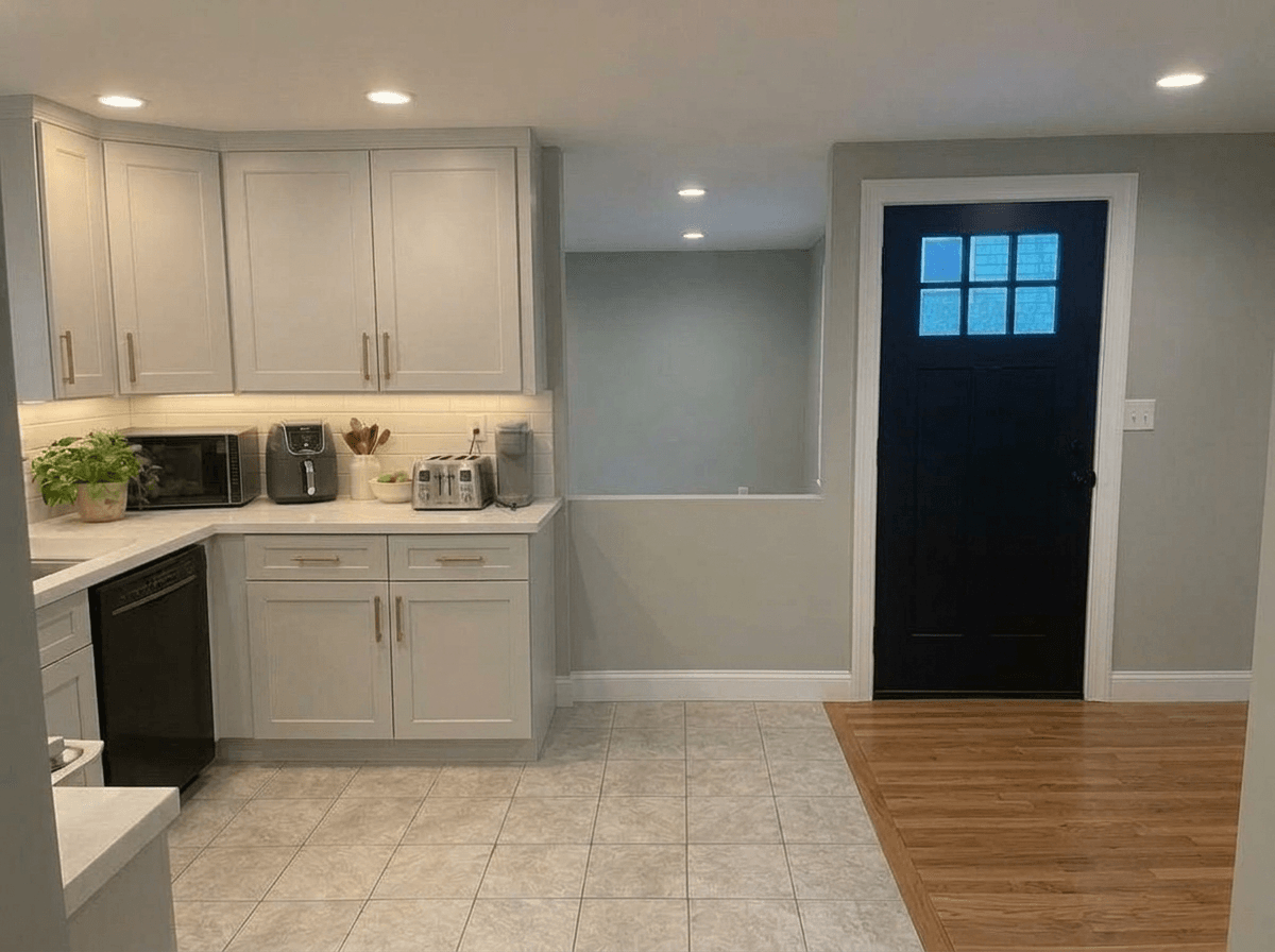 Kitchen interior in no_style style — photo by GenRoom AI