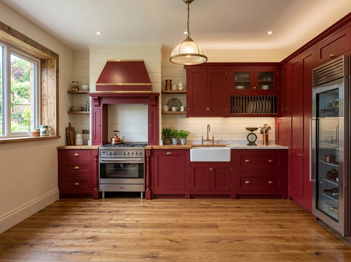 Modern Farmhouse Kitchen design — interior photo by GenRoom AI