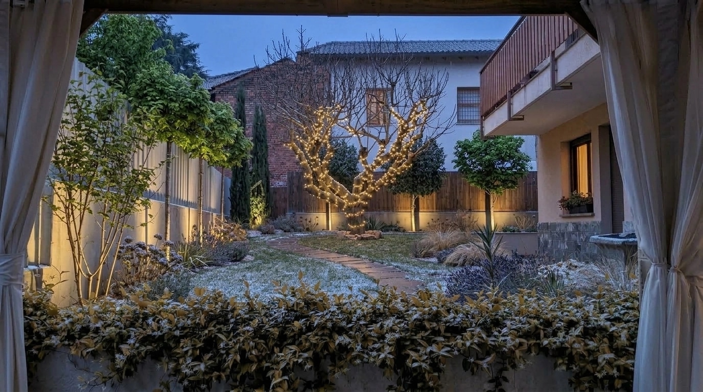 Yard design in no_style style — photo by GenRoom AI