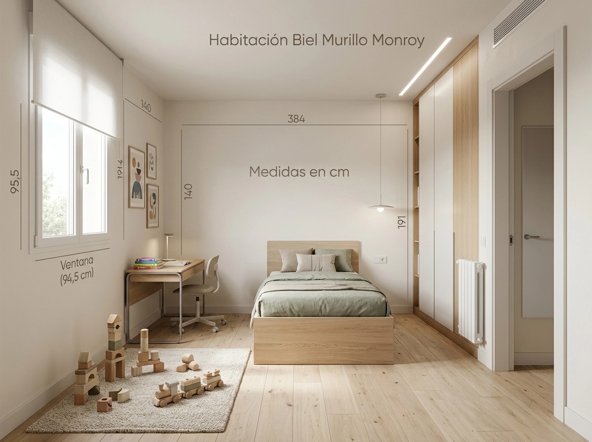 Minimalism Quarto Infantil design — interior photo by GenRoom AI
