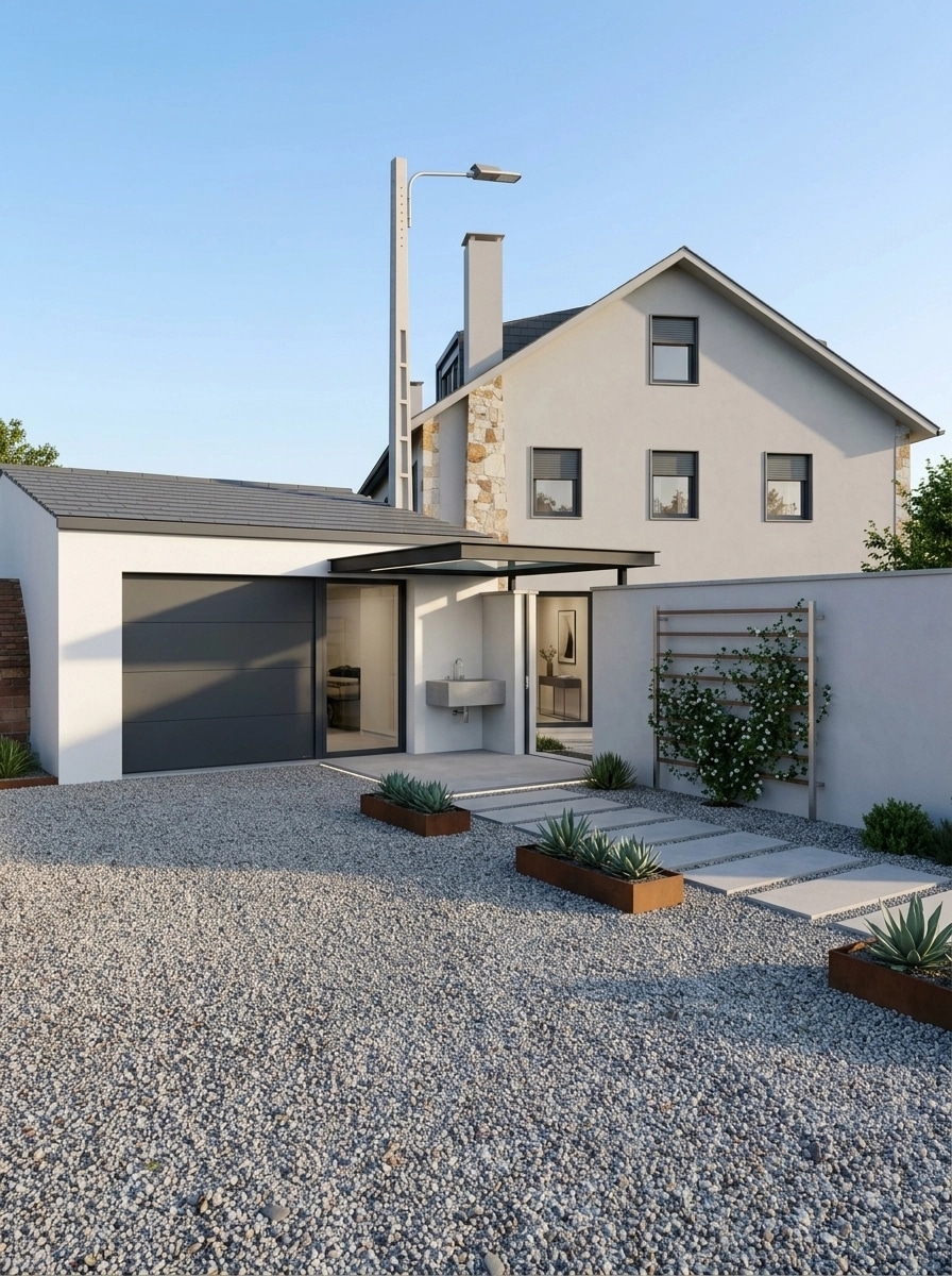 Facade design in Minimalist Facade style — Facade by GenRoom AI
