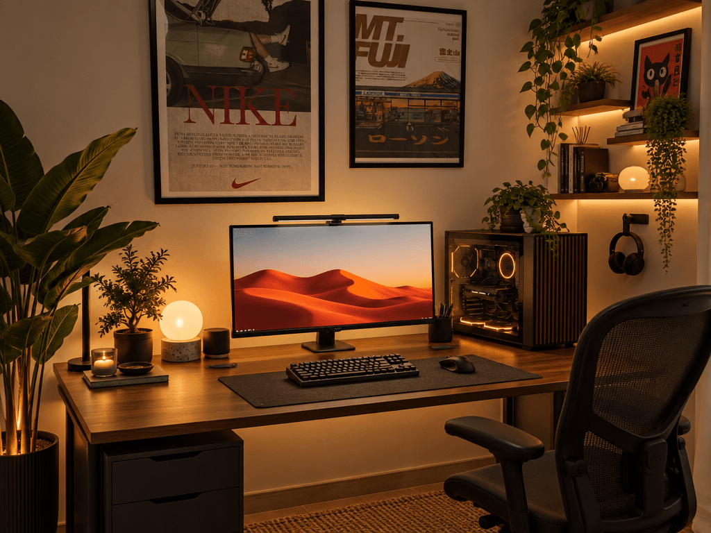 Office interior in no_style style — photo by GenRoom AI