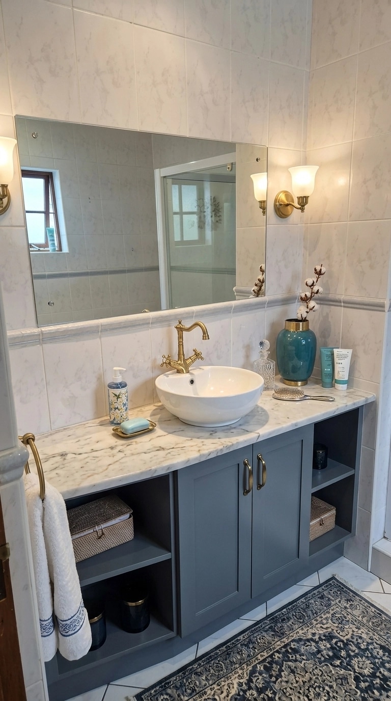 Interior design in Classic style — Bathroom by GenRoom AI