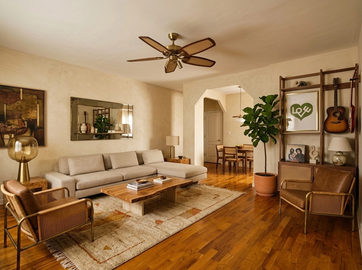 Interior design in Mediterranean style — Living Room by GenRoom AI