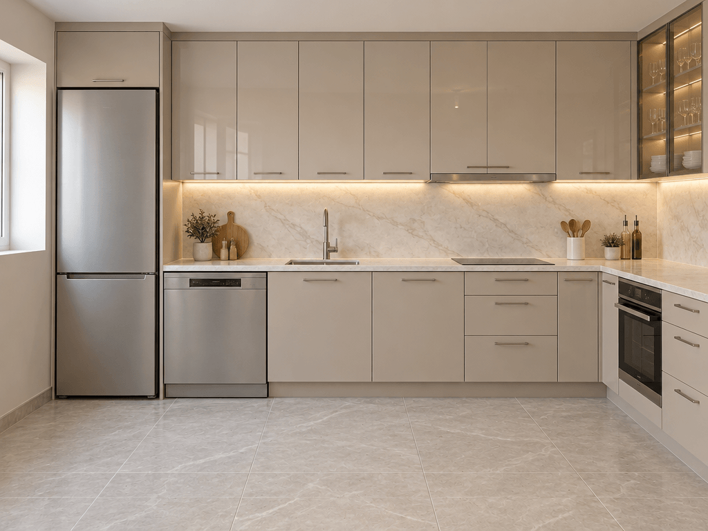 Kitchen interior in no_style style — photo by GenRoom AI
