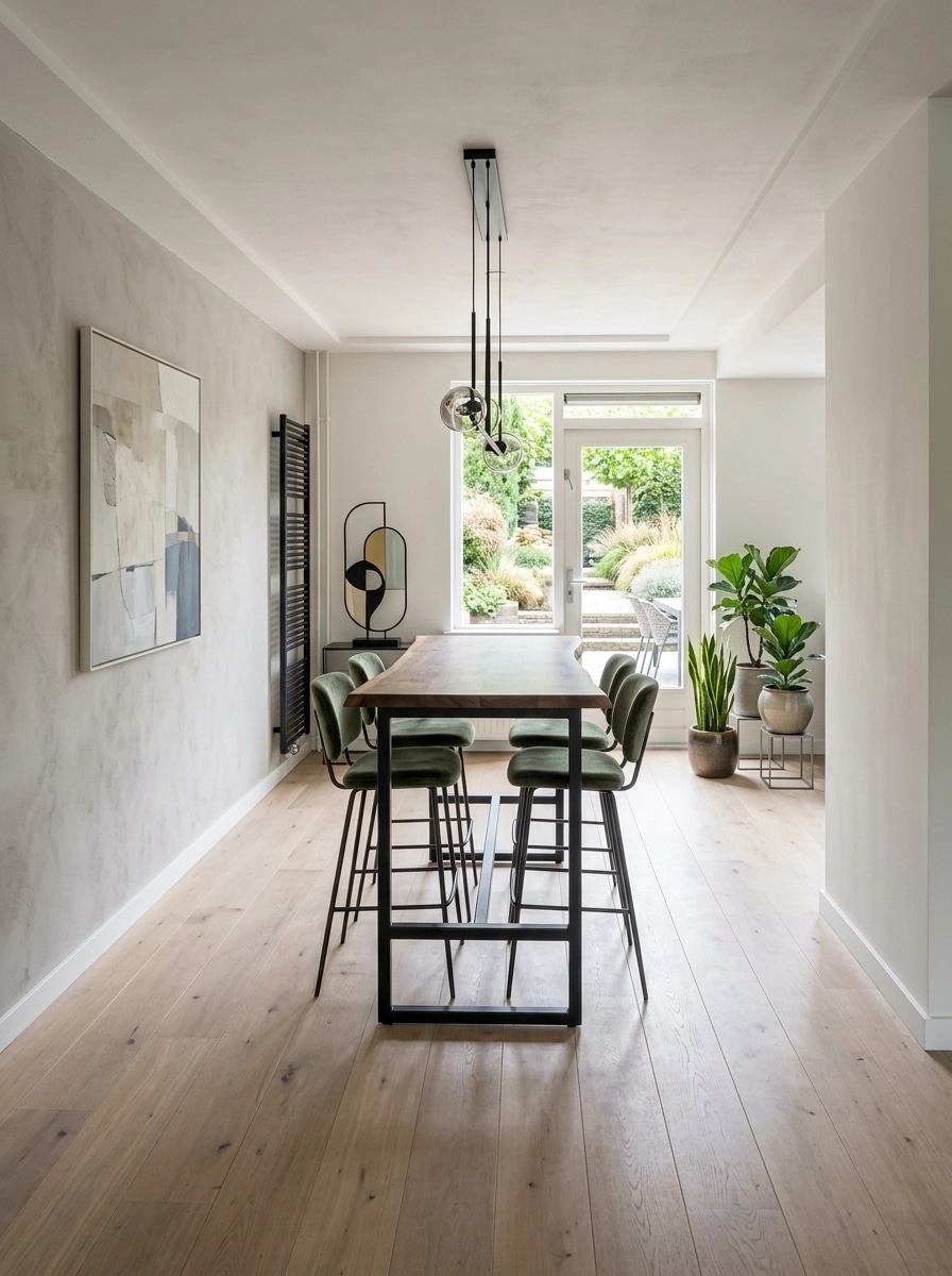 Interior design in Contemporary style — dining_room by GenRoom AI