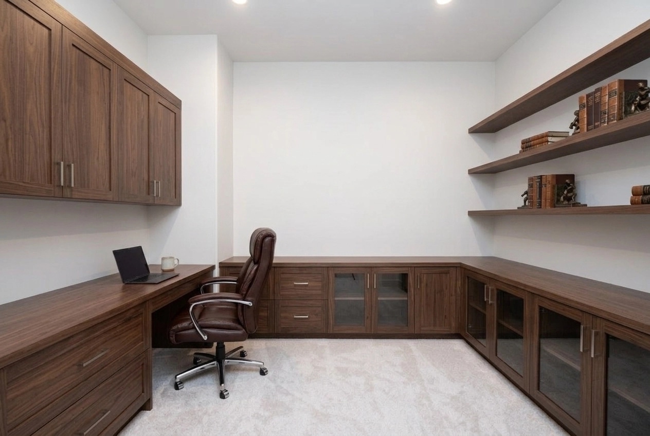 Office interior in no_style style — photo by GenRoom AI