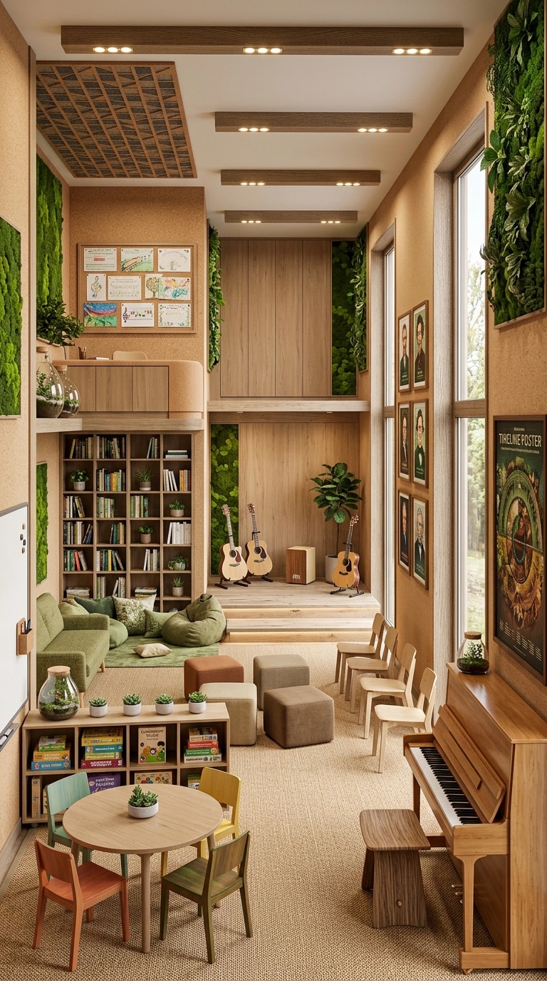 Innenraumdesign im Biophilic-Stil — other von GenRoom AI