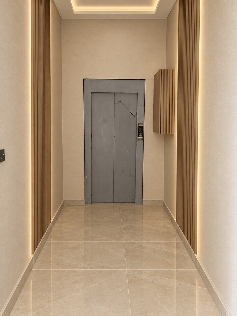 Hallway interior in no_style style — photo by GenRoom AI
