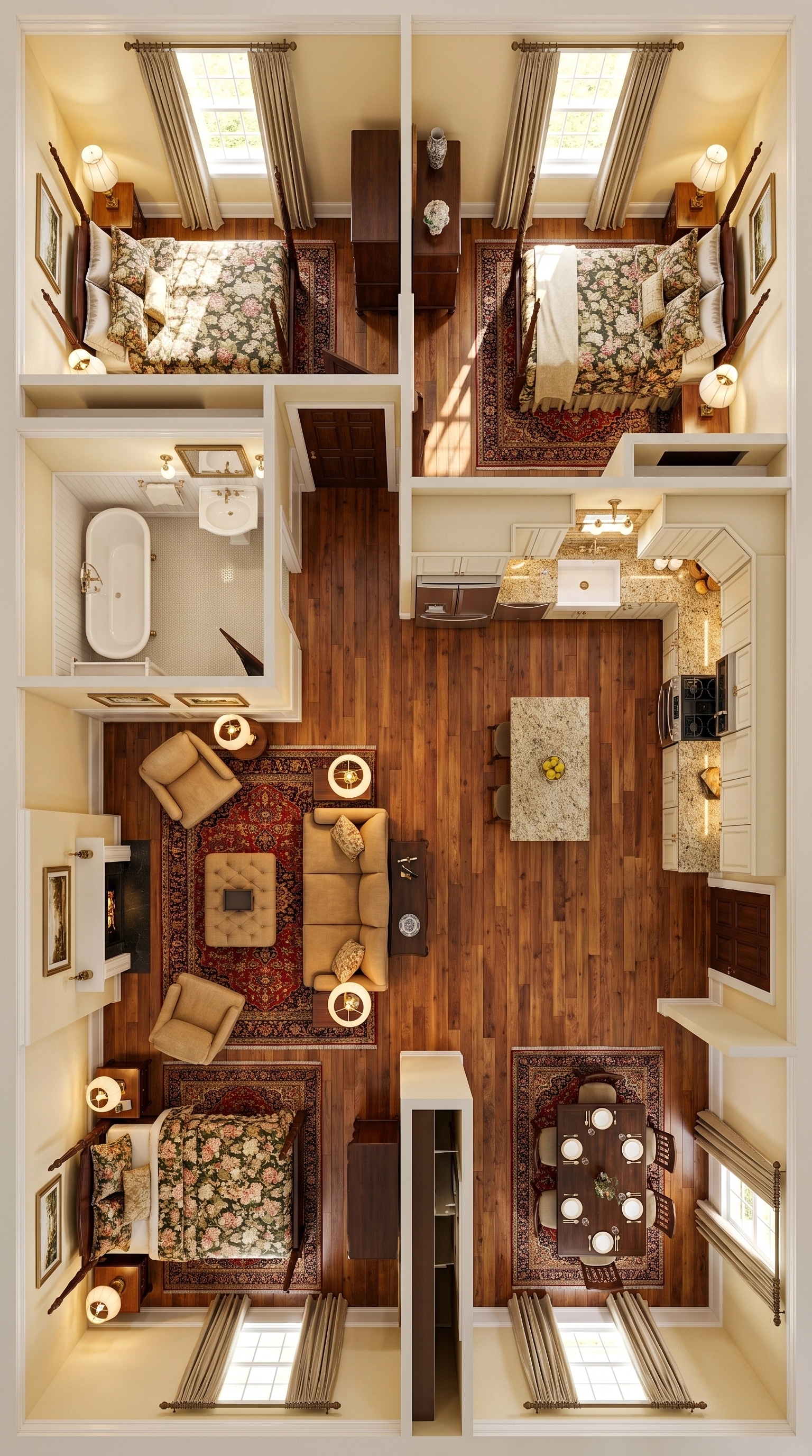 Interior design in Classic style — Living Room by GenRoom AI