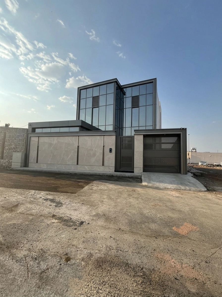 Facade design in Hi-Tech Facade style — Facade by GenRoom AI