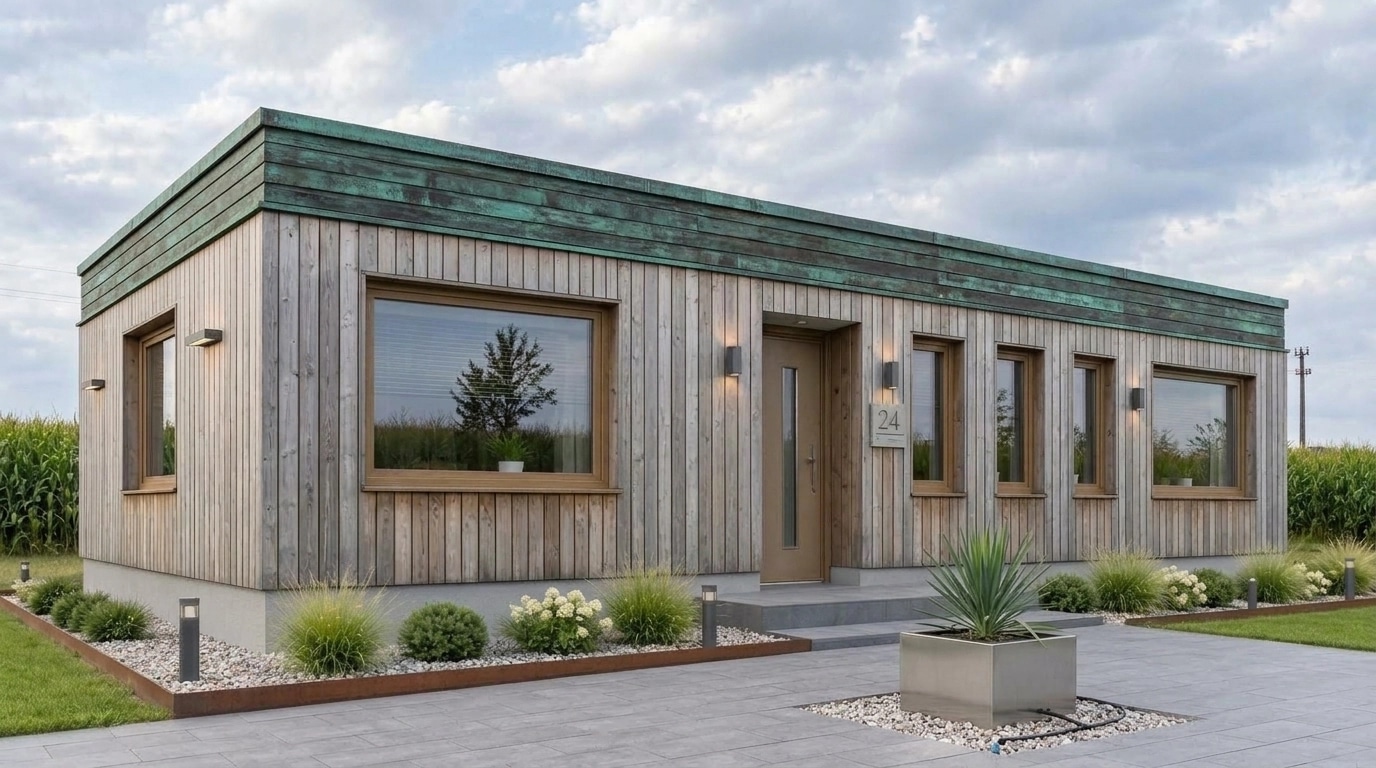 Minimalist Facade Facade design — facade photo by GenRoom AI