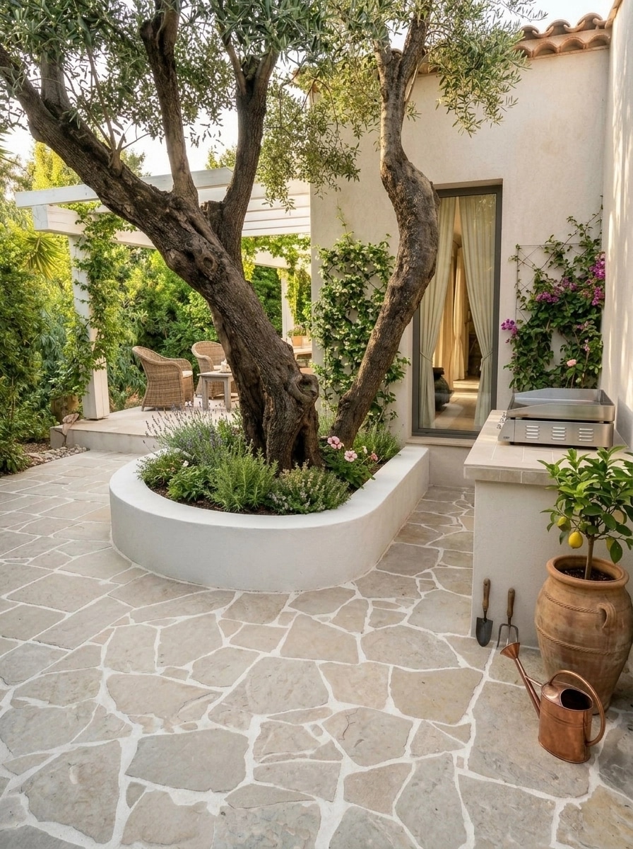 Landscape design in Provence Garden style — Yard by GenRoom AI