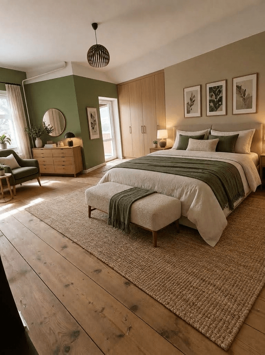 Contemporary Bedroom design — interior photo by GenRoom AI