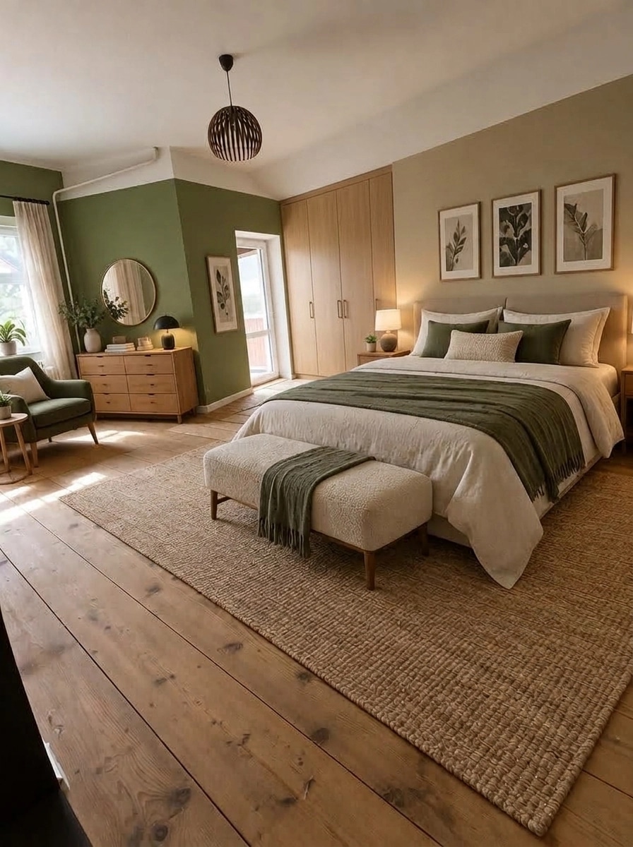 Interior design in Contemporary style — Bedroom by GenRoom AI