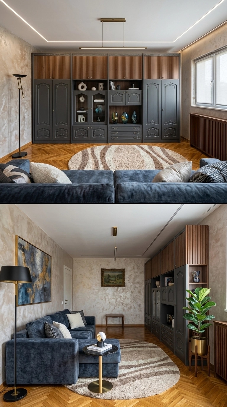 Interior design in Contemporary style — Living Room by GenRoom AI