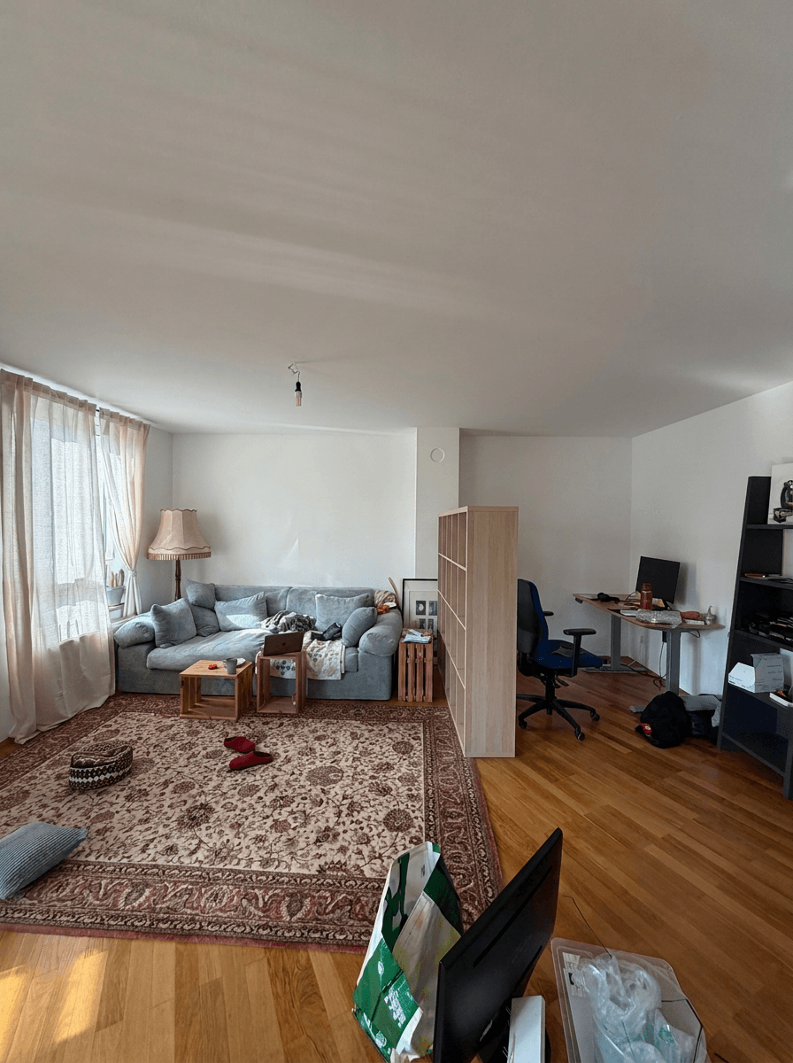 Interior design in Scandinavian style — Living Room by GenRoom AI