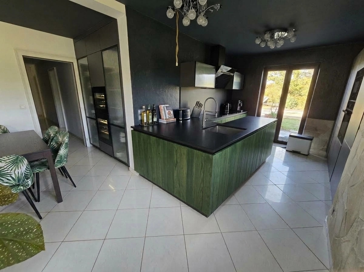 Interior design in Contemporary style — Kitchen by GenRoom AI