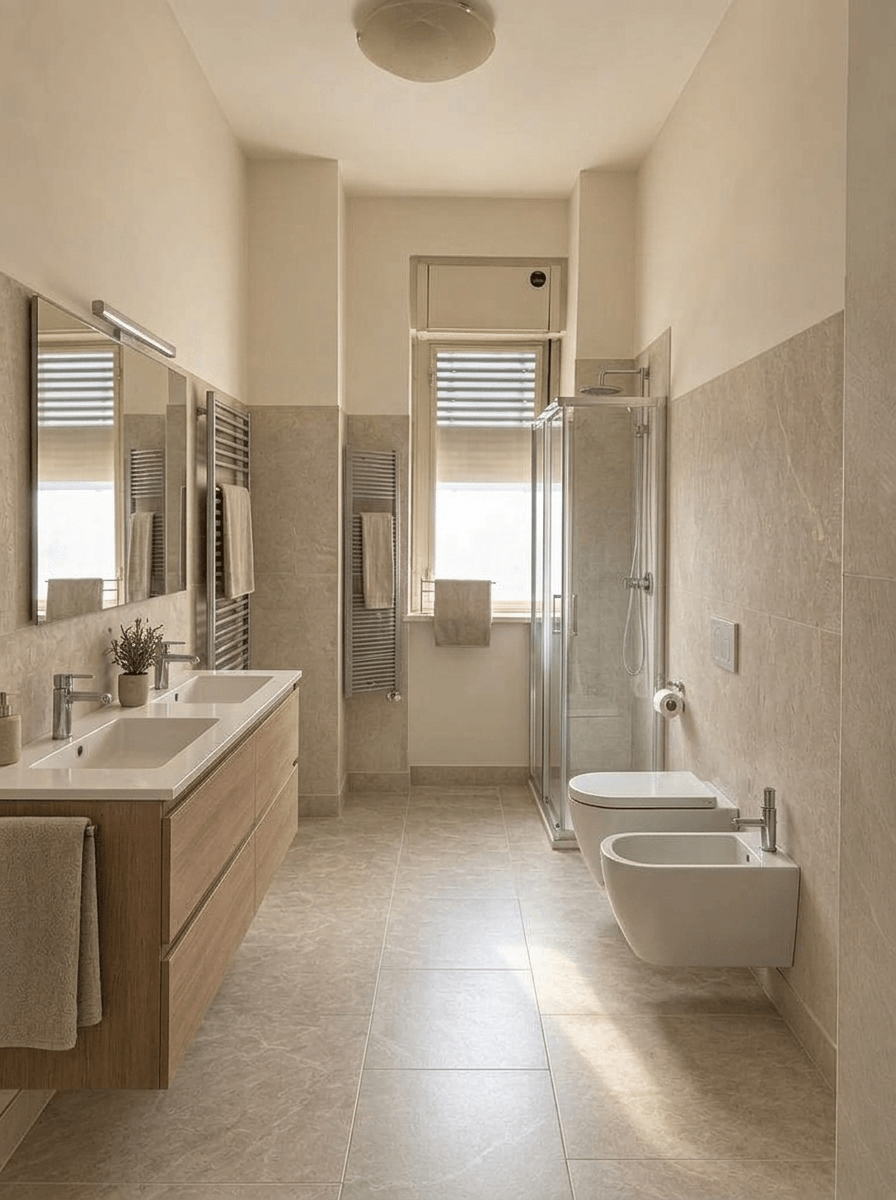 Bathroom interior in no_style style — photo by GenRoom AI