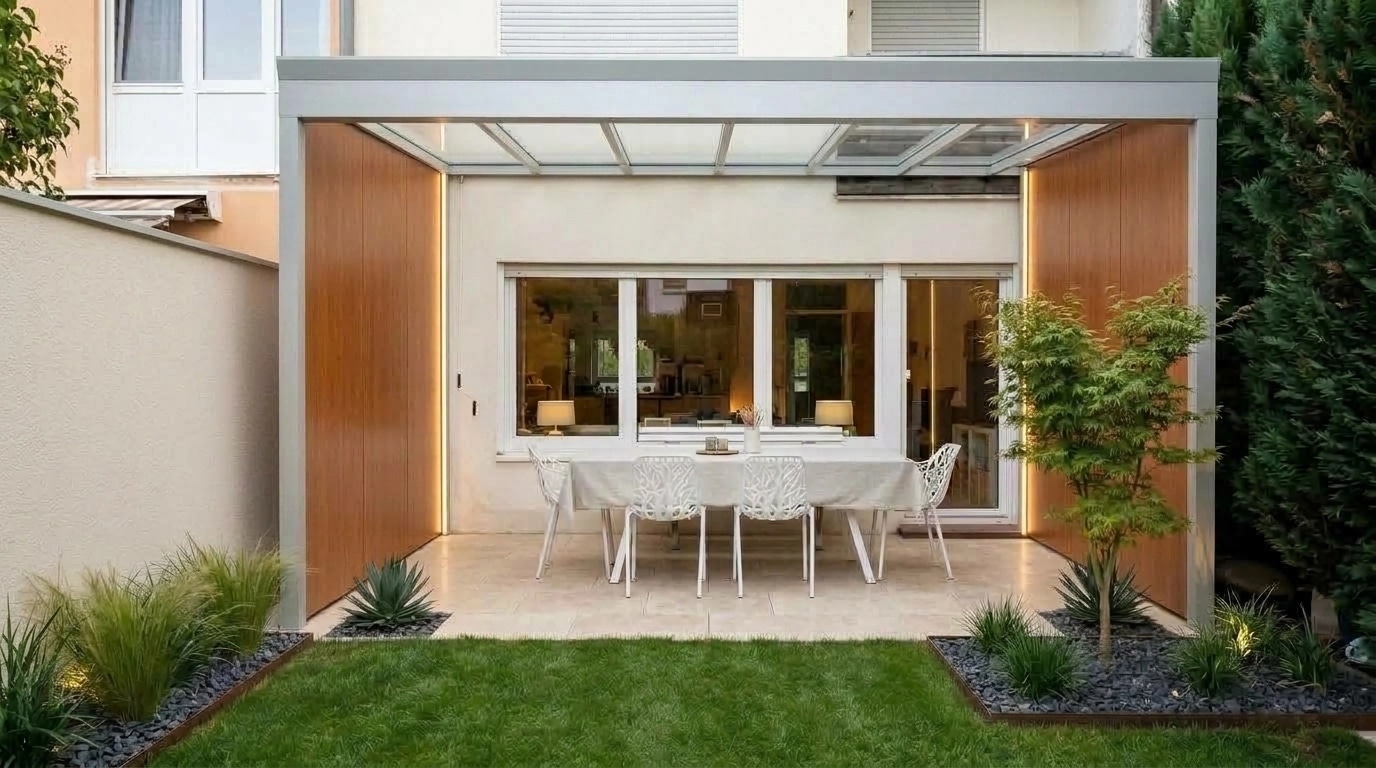 Landscape design in Minimalist Yard style — Yard by GenRoom AI