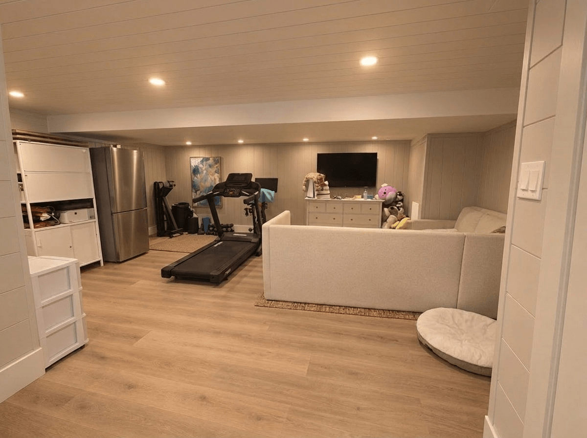التصميم الداخلي بنمط Coastal / Hamptons — gym من GenRoom AI