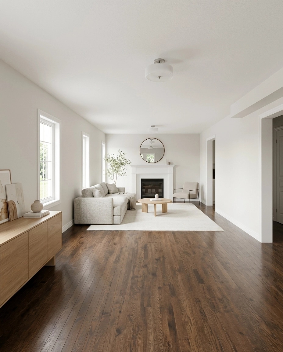 Interior design in Minimalism style — Living Room by GenRoom AI