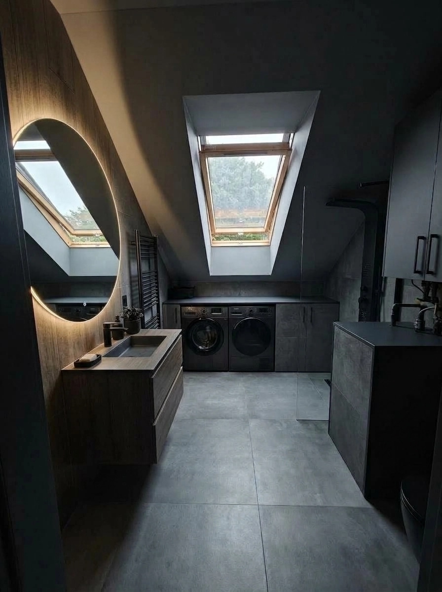 Bathroom interior in no_style style — photo by GenRoom AI