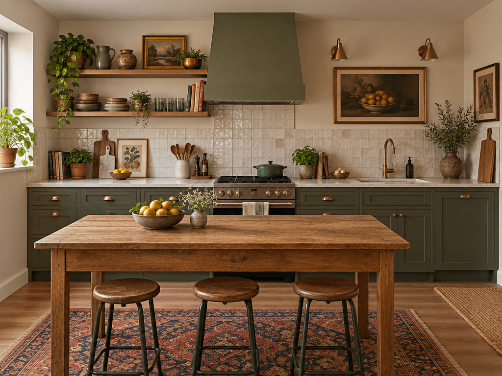 Interior design in Eclectic style — Kitchen by GenRoom AI