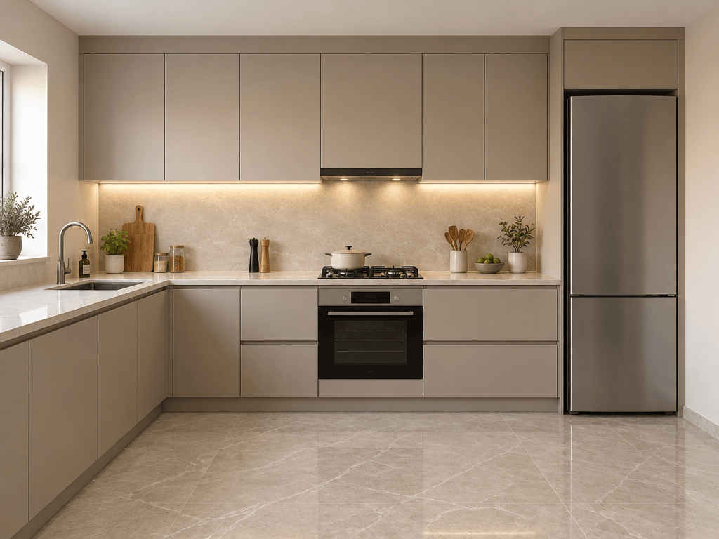 Kitchen interior in no_style style — photo by GenRoom AI