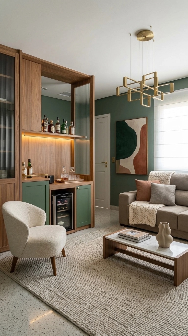 Interior design in Contemporary style — Living Room by GenRoom AI