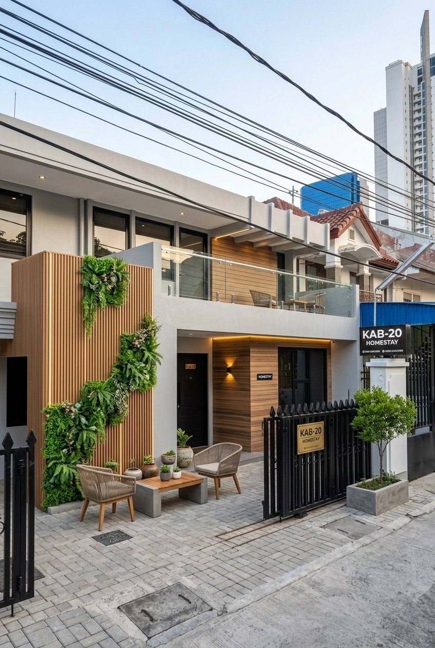 Contemporary Facade Facade design — facade photo by GenRoom AI
