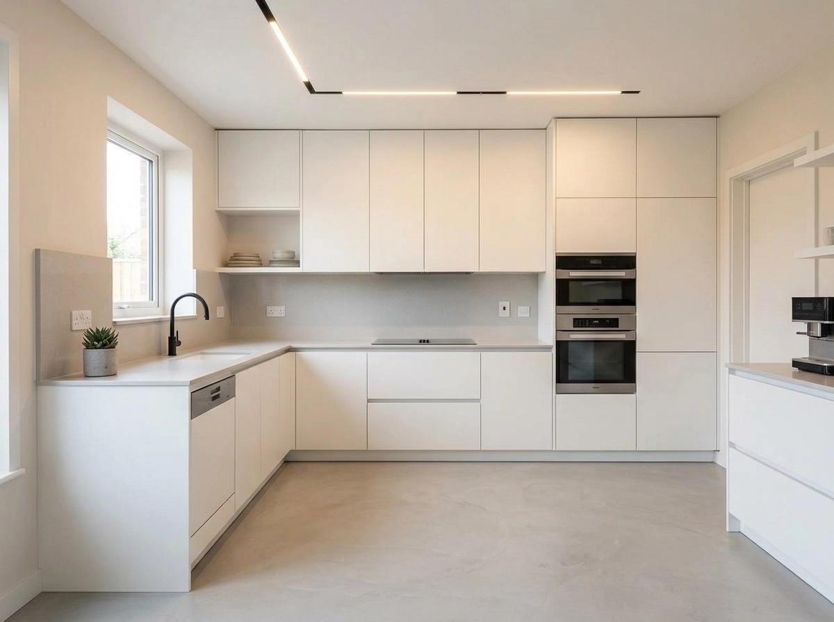 Minimalism Kitchen design — interior photo by GenRoom AI