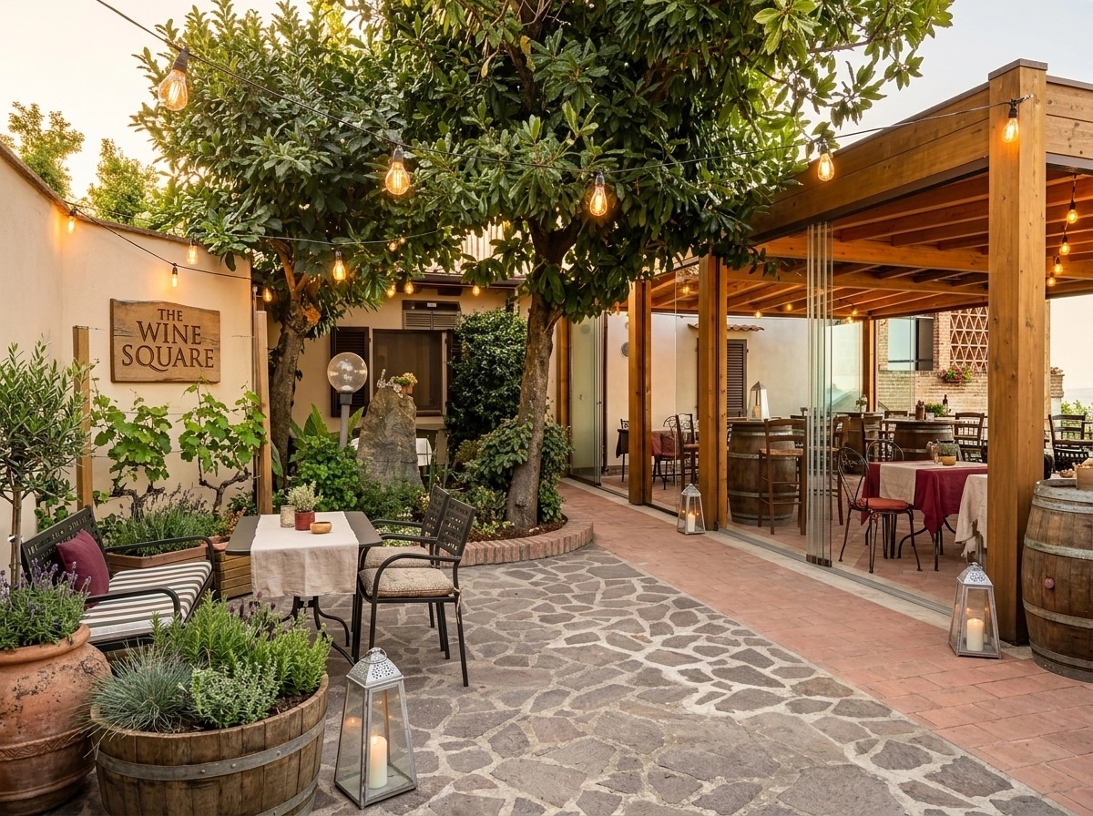 Country Rustic Garden Yard design — yard photo by GenRoom AI