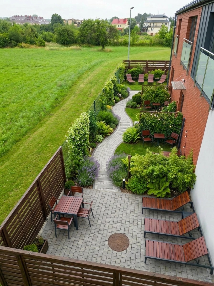 Yard design in no_style style — photo by GenRoom AI