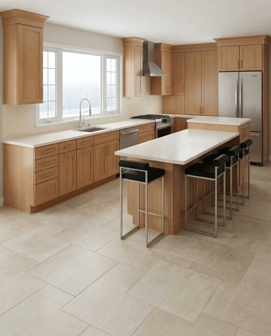 Kitchen interior in no_style style — photo by GenRoom AI