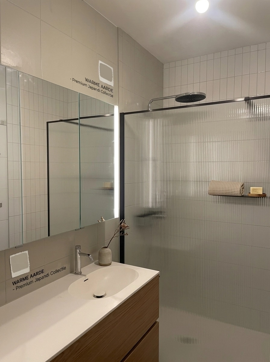 Interior design in Japandi style — Bathroom by GenRoom AI