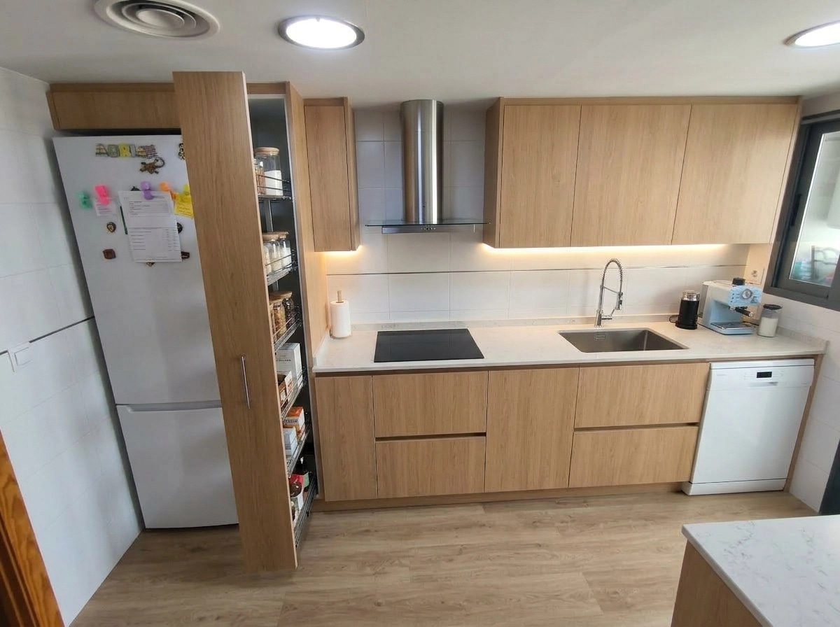 Kitchen interior in no_style style — photo by GenRoom AI