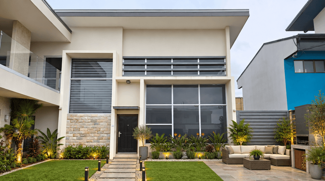 Yard design in no_style style — photo by GenRoom AI