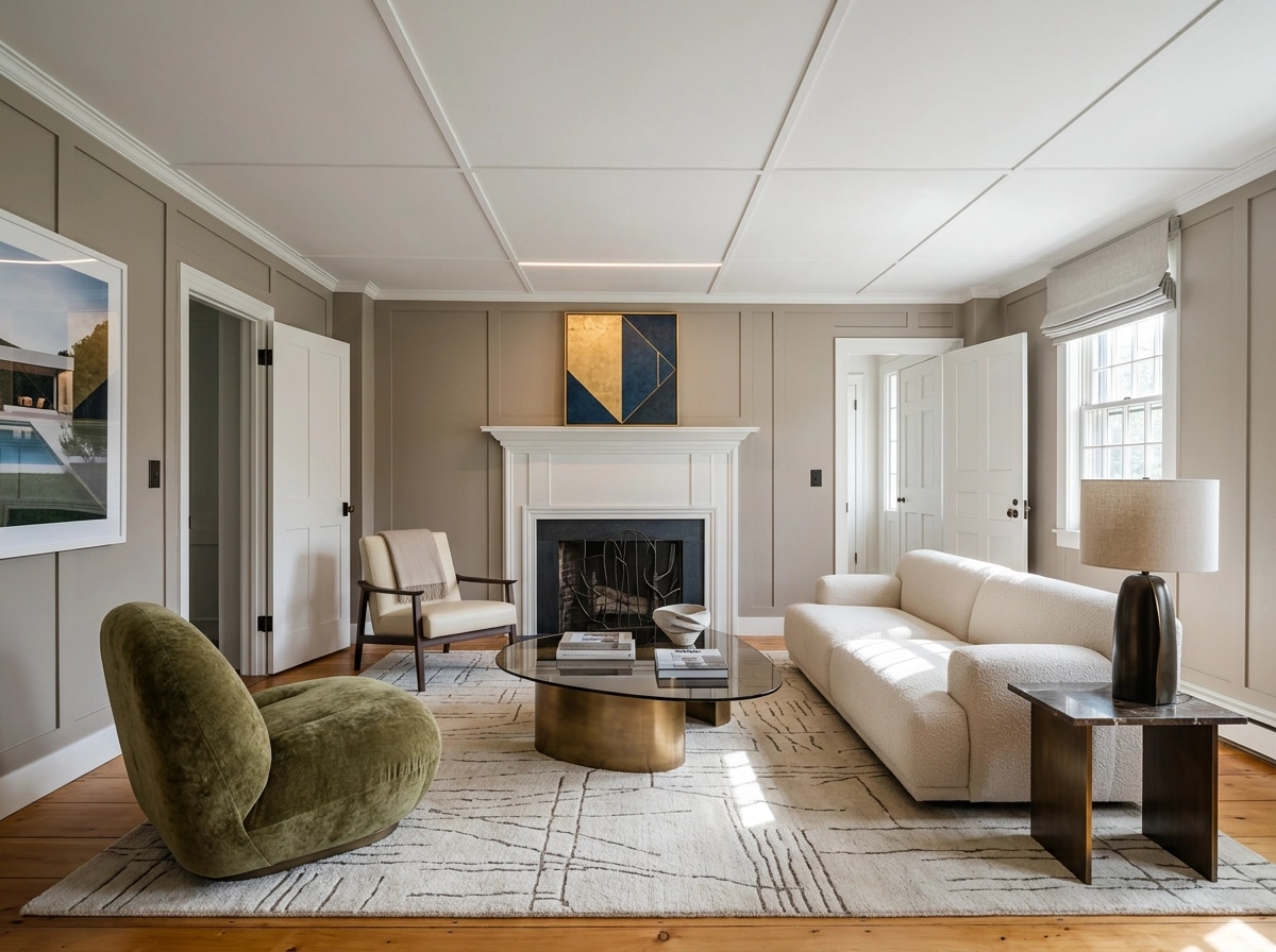 Interior design in Contemporary style — Living Room by GenRoom AI